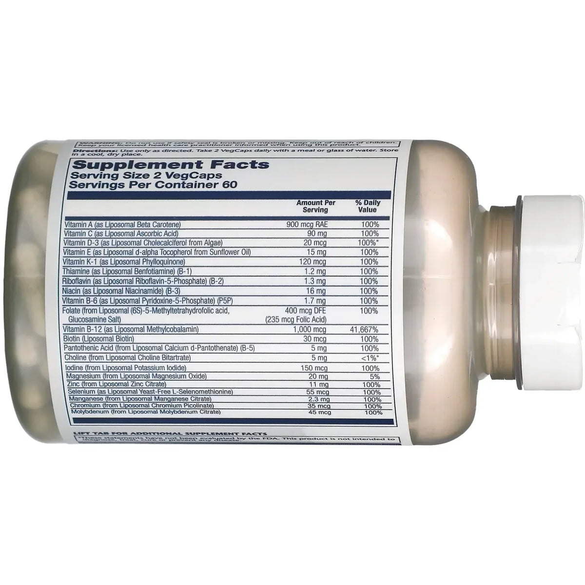 High Potency Liposomal Multivitamin - Men's