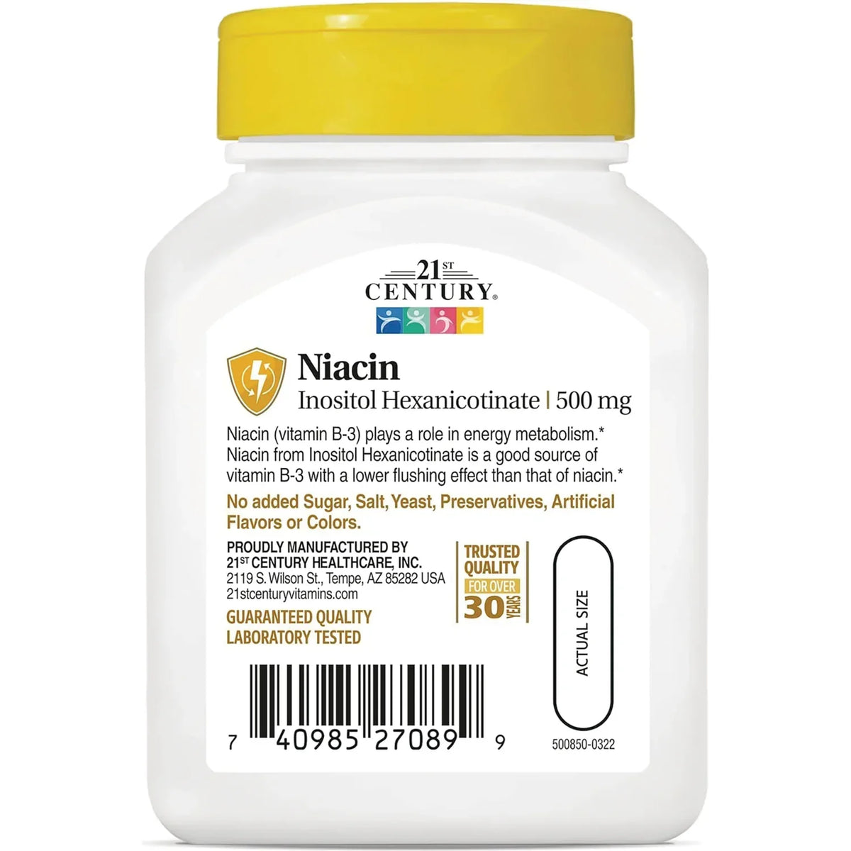 Flush Free Niacin Inositol Hexanicotinate