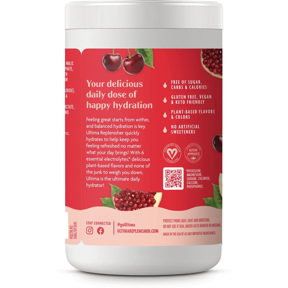 Daily Electrolyte Drink Mix - Cherry Pomegranate