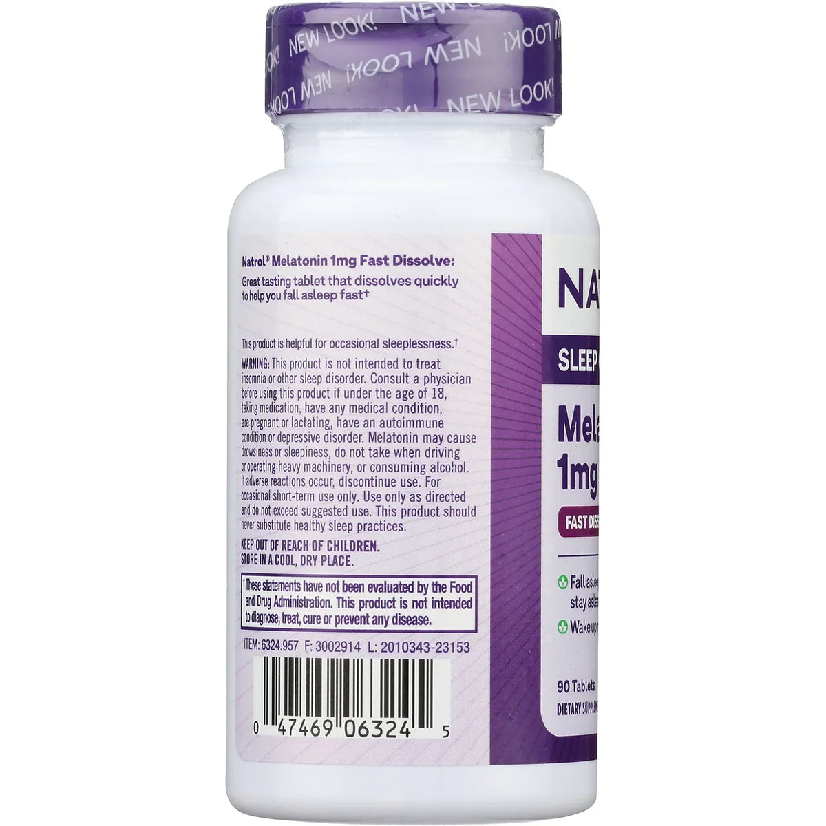 Melatonin Fast Dissolve - Strawberry