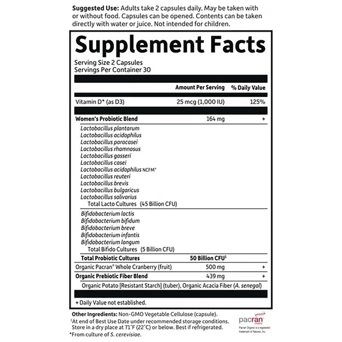 Dr. Formulated Probiotics Urinary Tract+