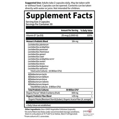 Dr. Formulated Probiotics Urinary Tract+