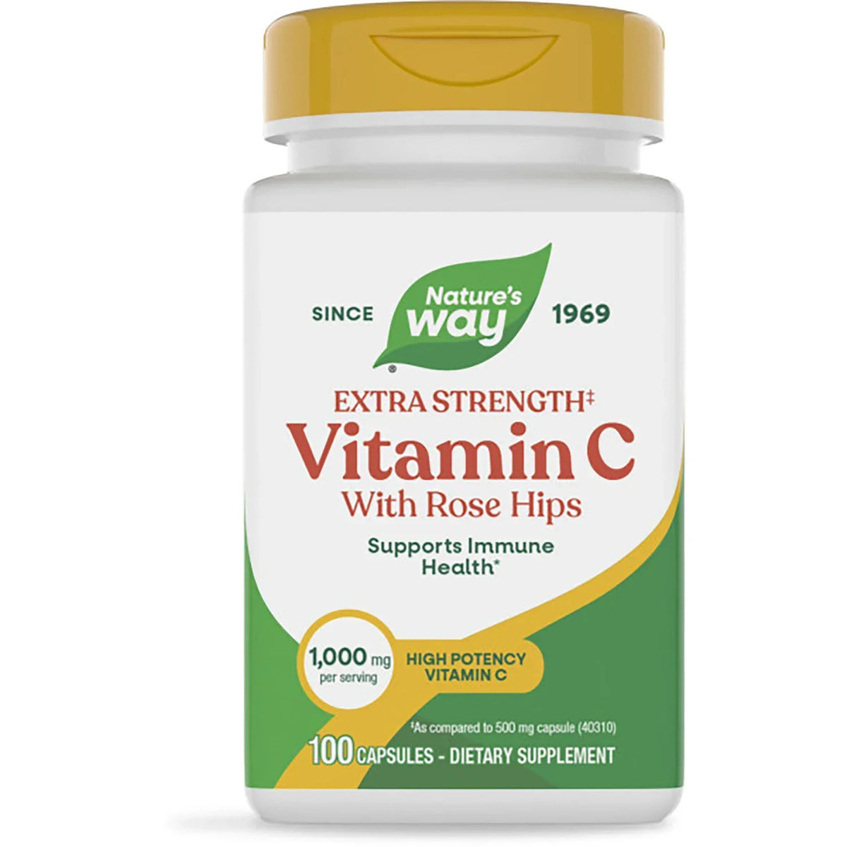 Extra Strength Vitamin C with Rose Hips