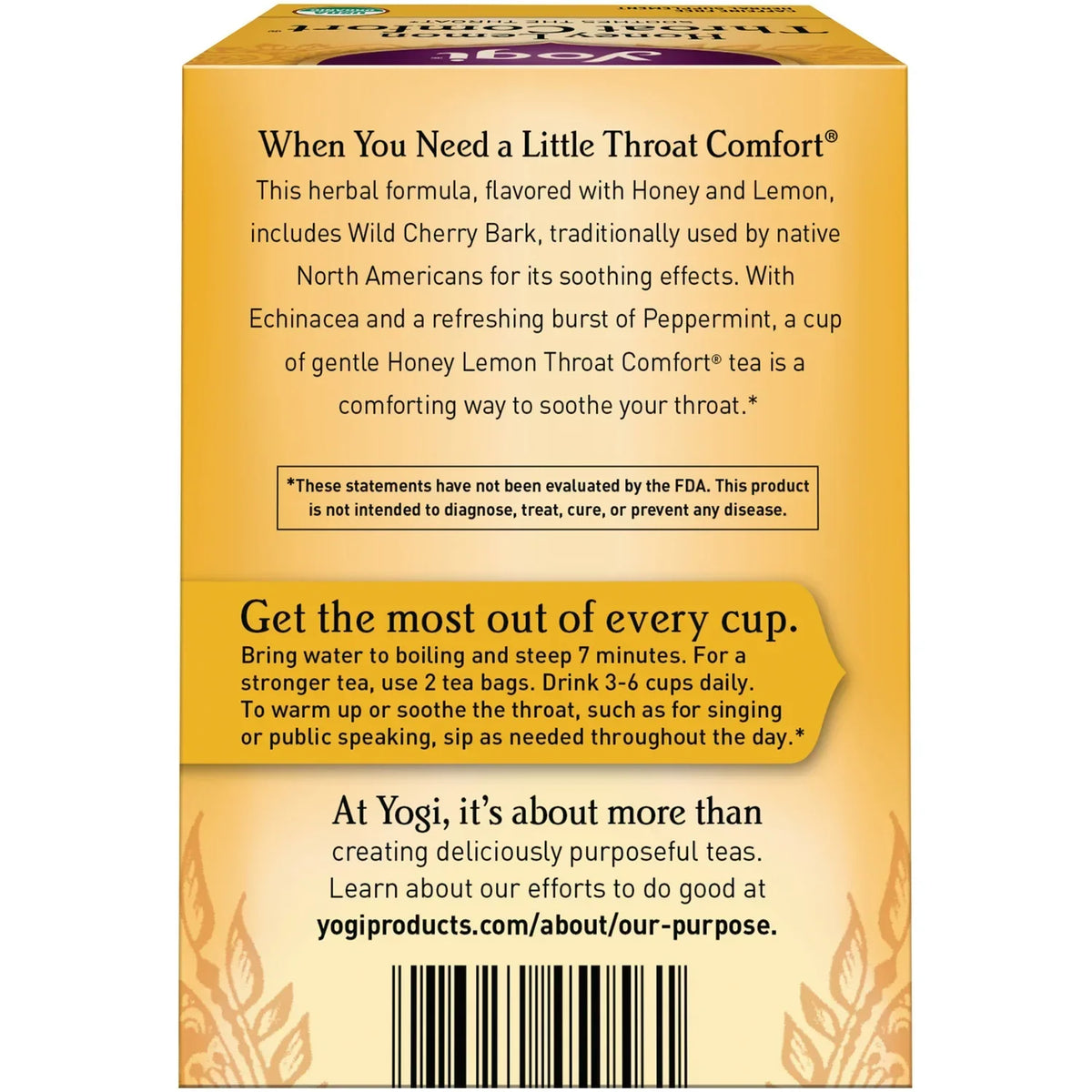 Honey Lemon Throat Comfort