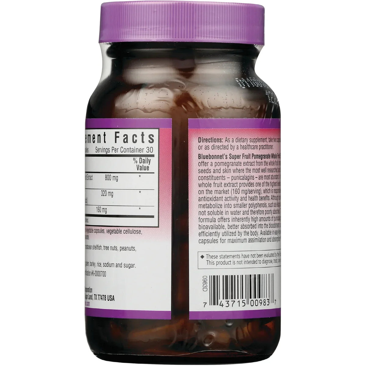 Super Fruit Pomegranate Whole Fruit Extract