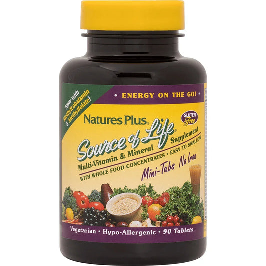 Source Of Life Multi Vitamin & Mineral - Mini-Tabs No Iron