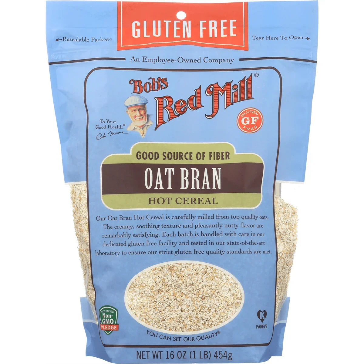 Gluten Free Oat Bran Hot Cereal