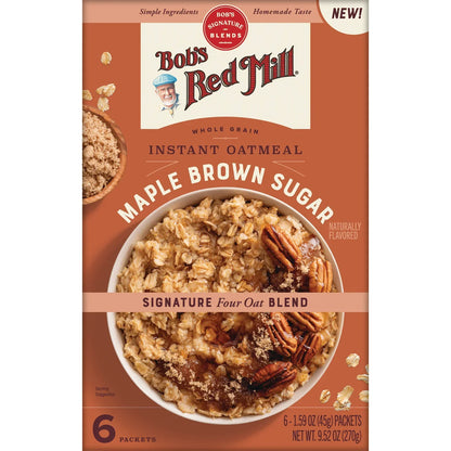 Instant Oatmeal - Maple Brown Sugar