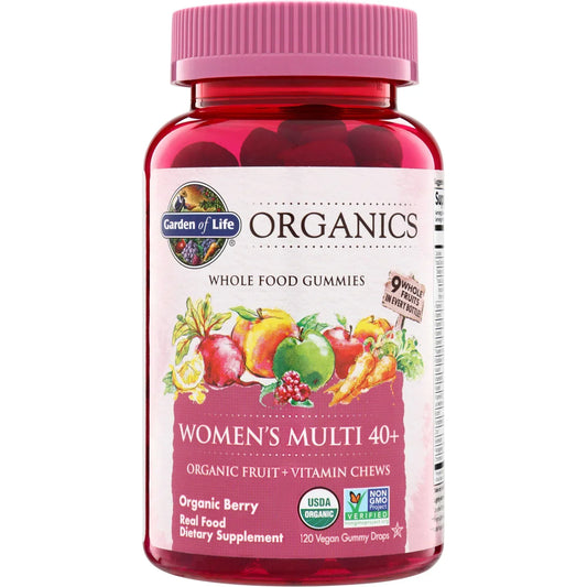 Organics Women's Multi 40+ Gummies - Organic Berry