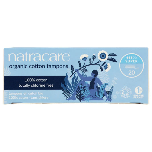 Organic Cotton Tampons - Super
