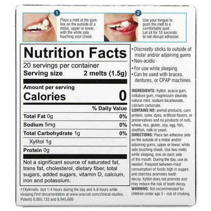 XyliMelts for Dry Mouth - Mild-Mint