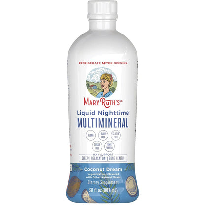 Liquid Nighttime Multimineral - Coconut Dream