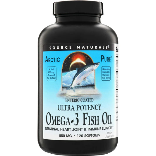 ArcticPure Enteric Coated Ultra Potency Omega-3 Fish Oil