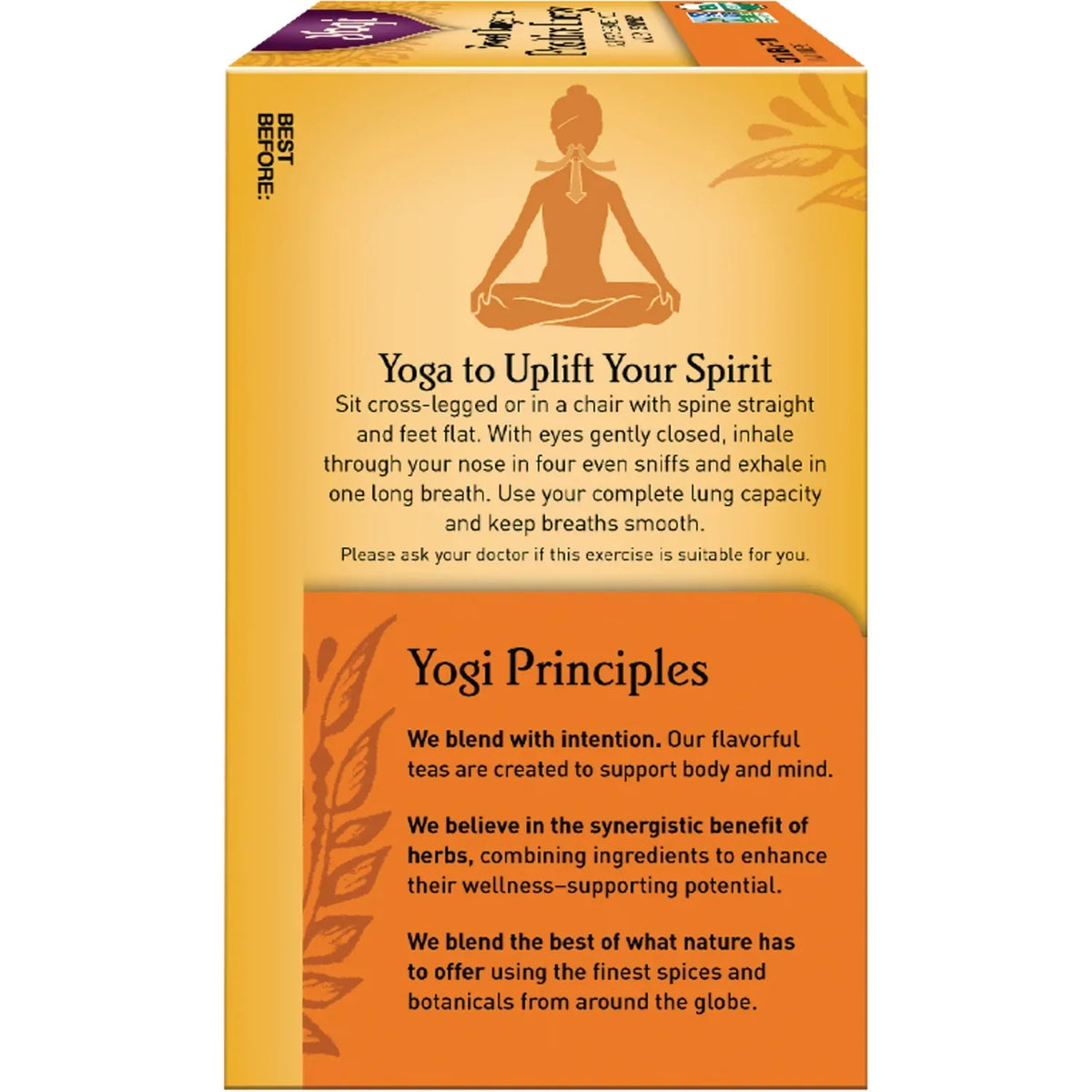 Sweet Tangerine Positive Energy Tea