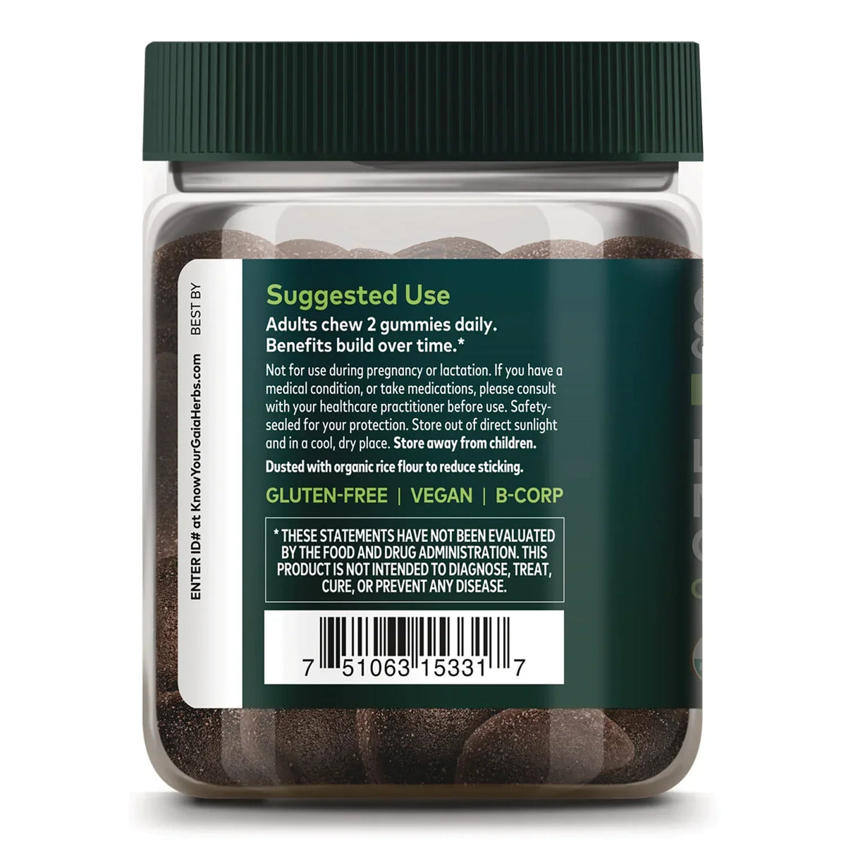 Lion's Mane Mushroom Gummies - Citrus