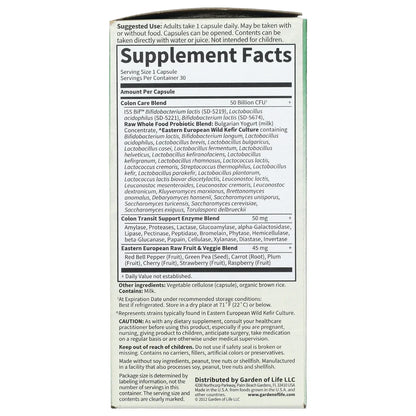 RAW Probiotics Colon Care
