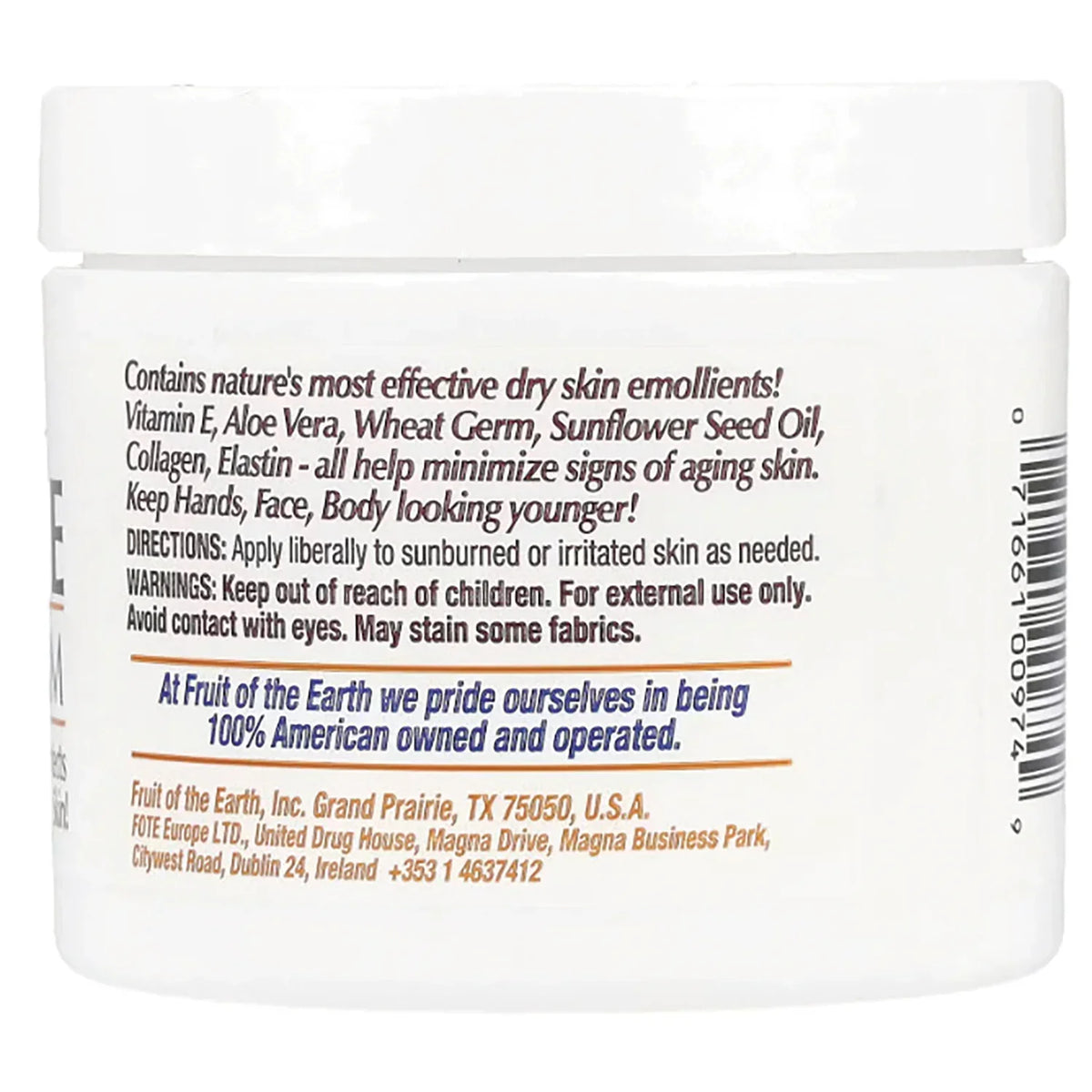Vitamin E Skin Care Cream