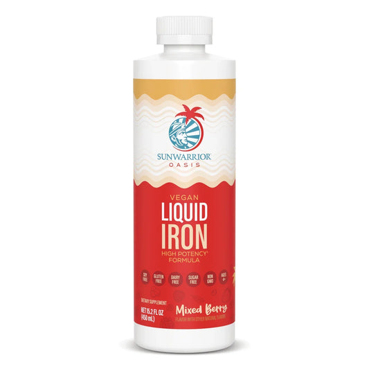 Oasis Vegan Liquid Iron - Mixed Berry
