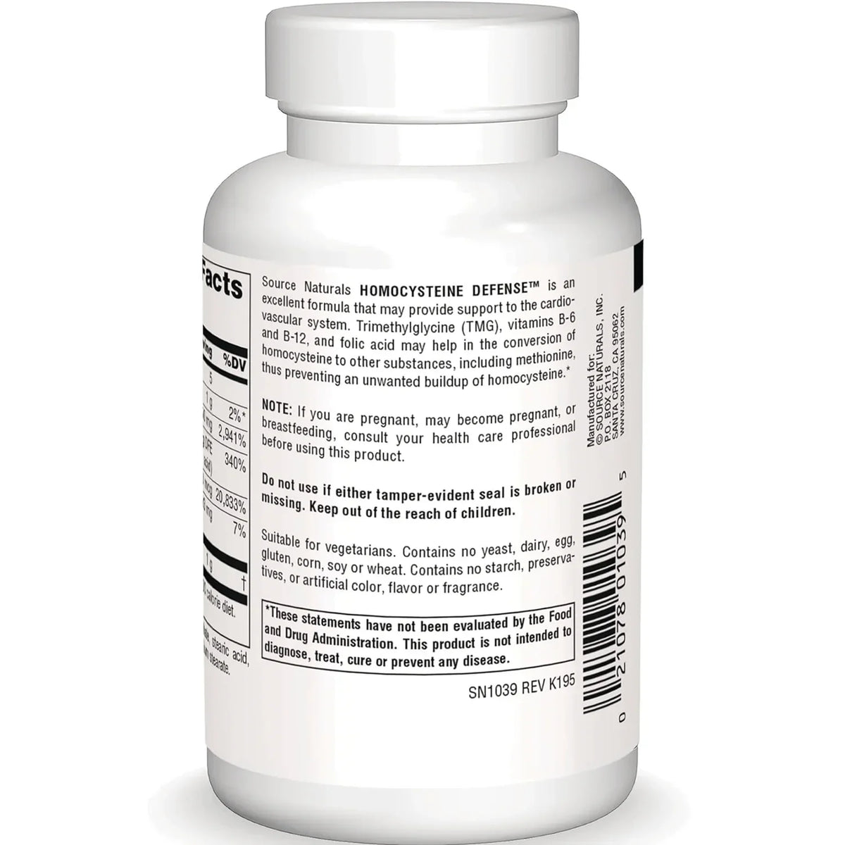Homocysteine Defense