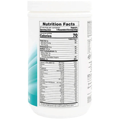 Unsweetened Spiru-Tein Protein Powder Meal - Original Vanilla