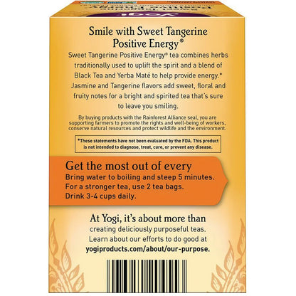 Sweet Tangerine Positive Energy Tea