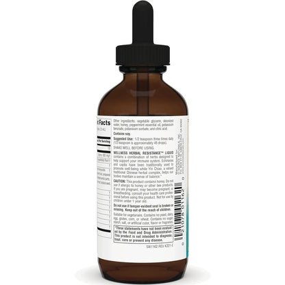 Wellness Herbal Resistance Liquid - Alcohol Free Formula