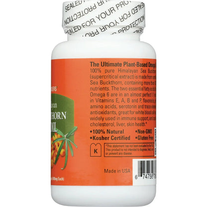 Pure Himalayan Sea Buckthorn Seed Oil