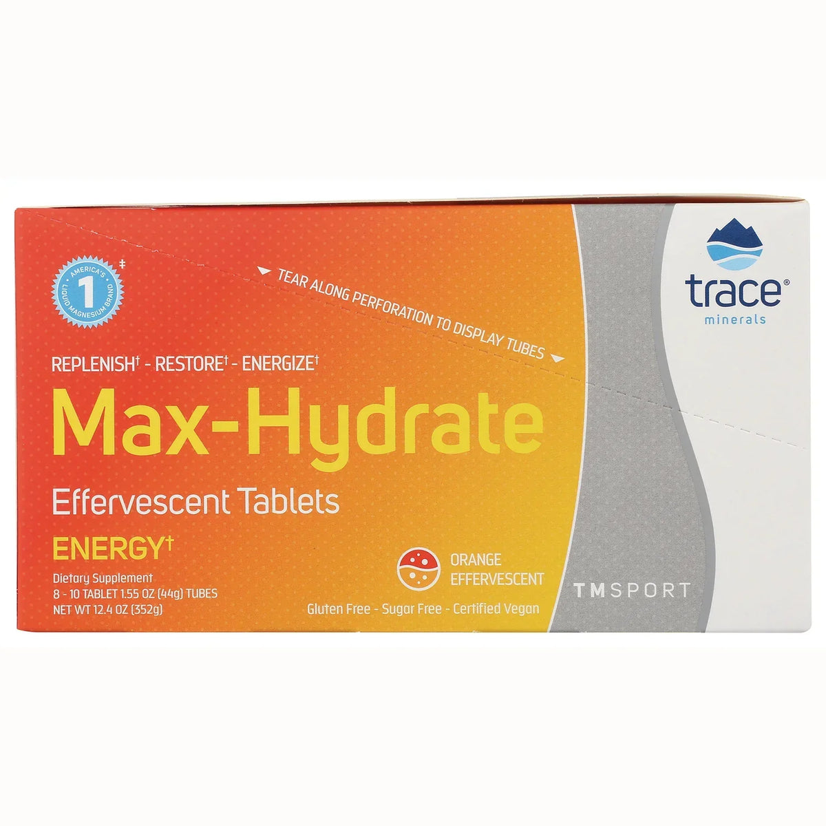 Max-Hydrate Energy - Orange