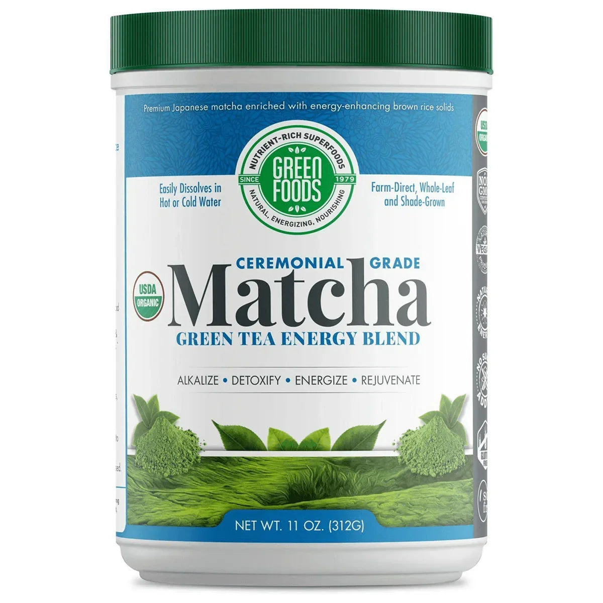 Ceremonial Grade Matcha Green Tea Energy Blend