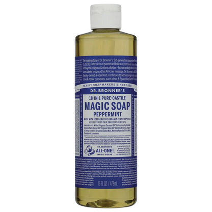 18-in-1 Pure-Castile Magic Soap - Peppermint