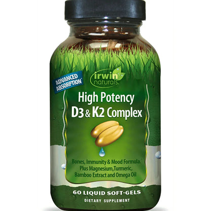 High Potency D3 & K2 Complex