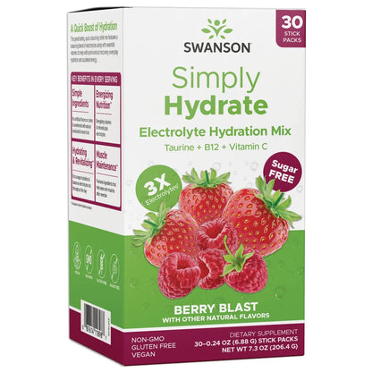 Simply Hydrate Electrolyte Hydration Mix