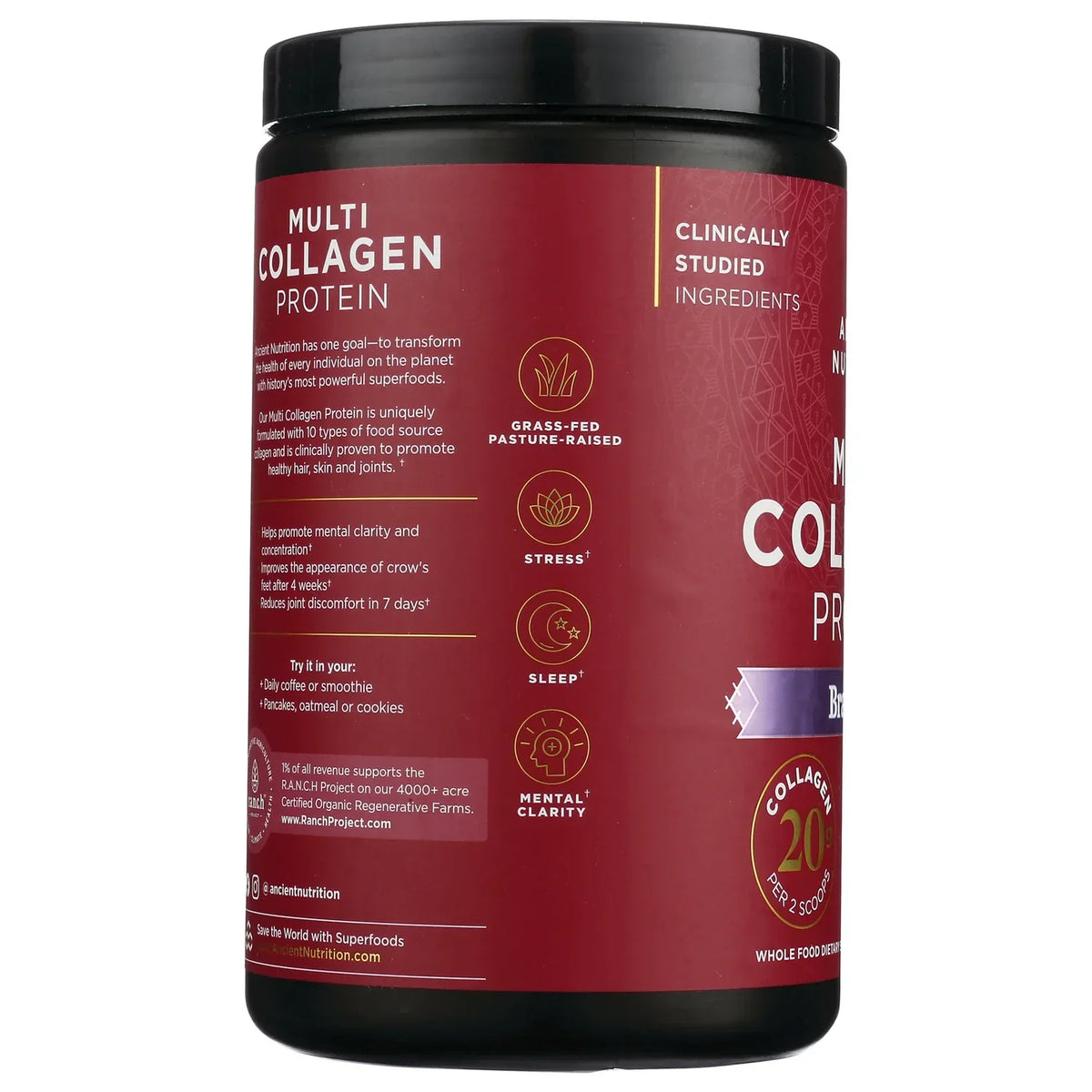Multi Collagen Protein Brain Boost - Vanilla