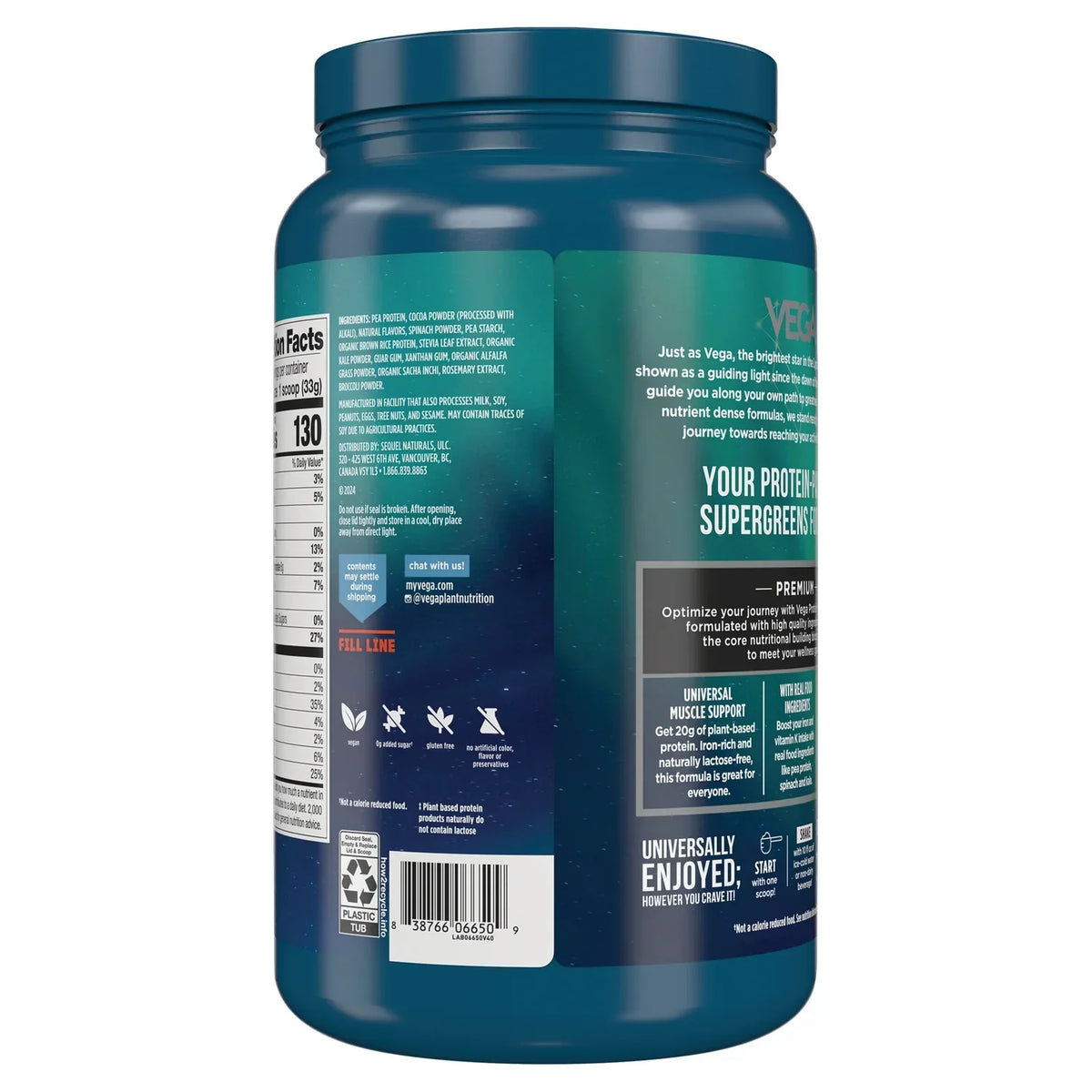 Protein + Supergreens - Creamy Chocolate
