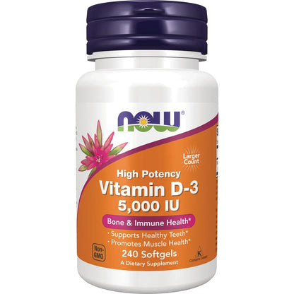 High Potency Vitamin D-3 5000 IU